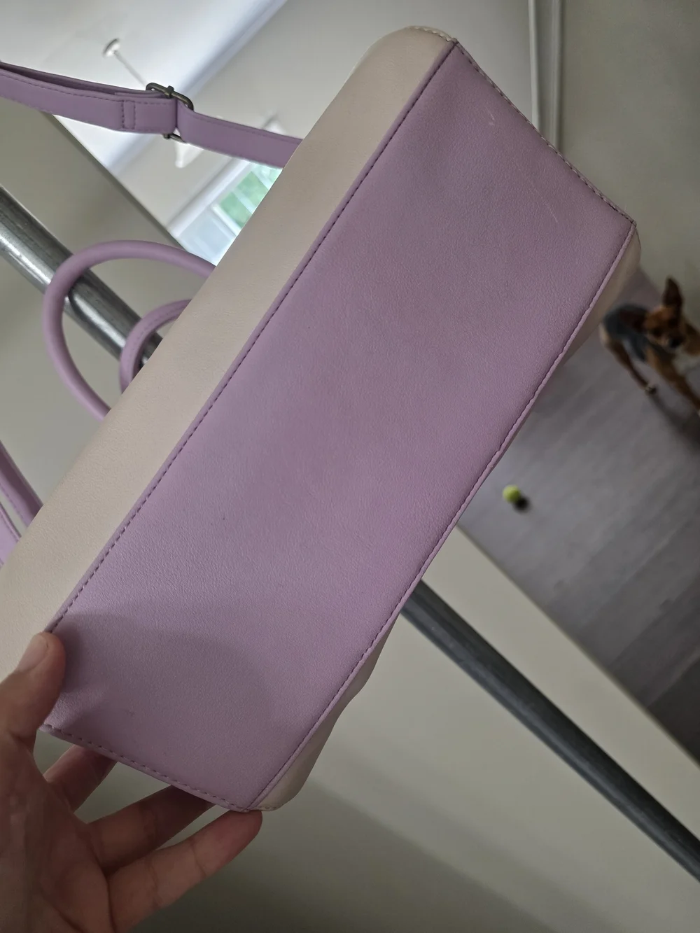 Disney Lilo & Stitch Lavender Satchel Bag